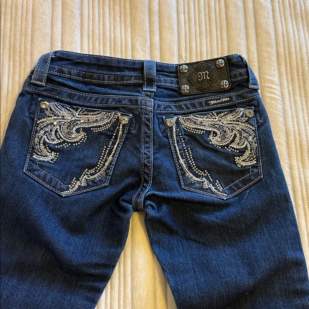 Miss me 24 Capri jeans ADORABLE - Picture 6 of 9